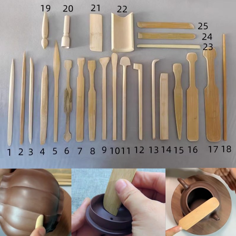 Wood Chisel Set - 25 pezzi di teiera in ceramica