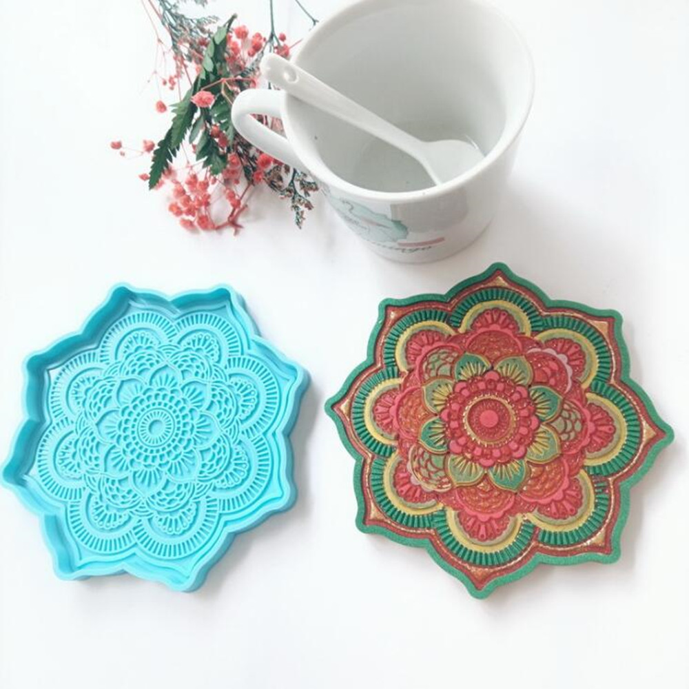 Mandala Sottobicchiere Stampo  - Woodworking Resin recensione e prezzo