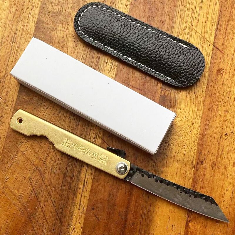 Coltello Higonokami in acciaio - Woodworking In Japanese recensione e prezzo