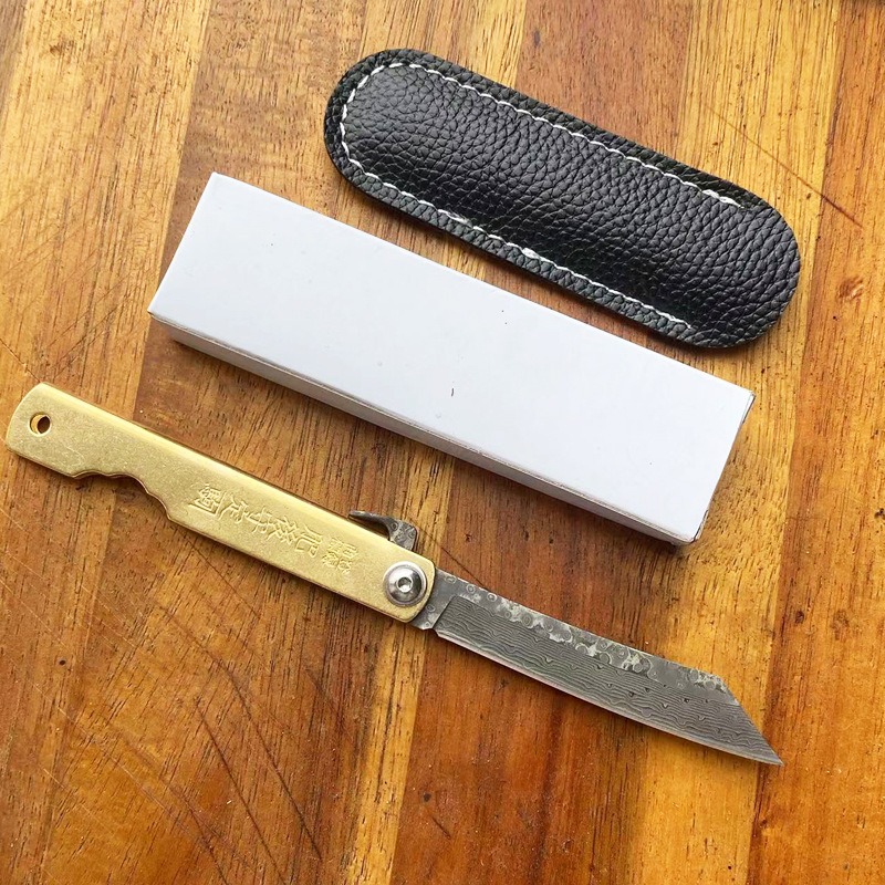 Coltello Higonokami in acciaio - Woodworking In Japanese recensione e prezzo