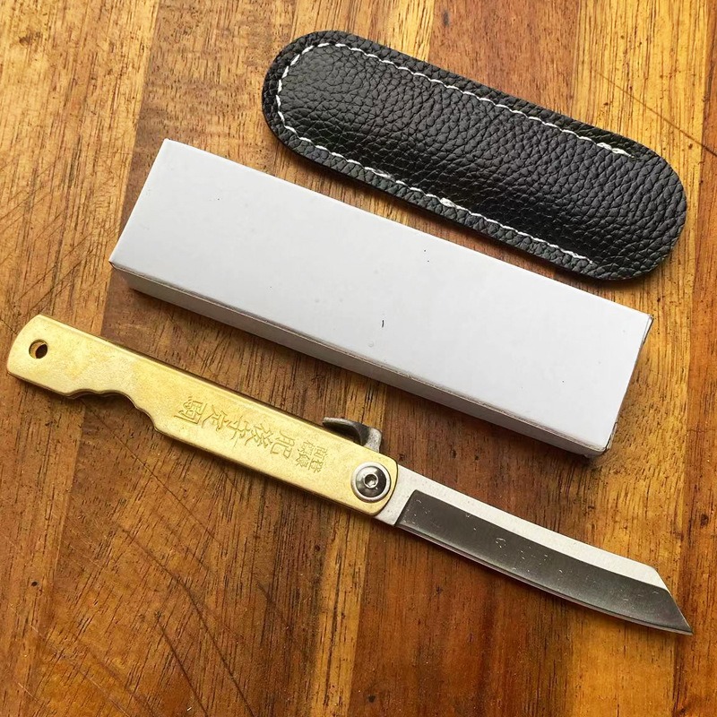 Coltello Higonokami in acciaio - Woodworking In Japanese recensione e prezzo